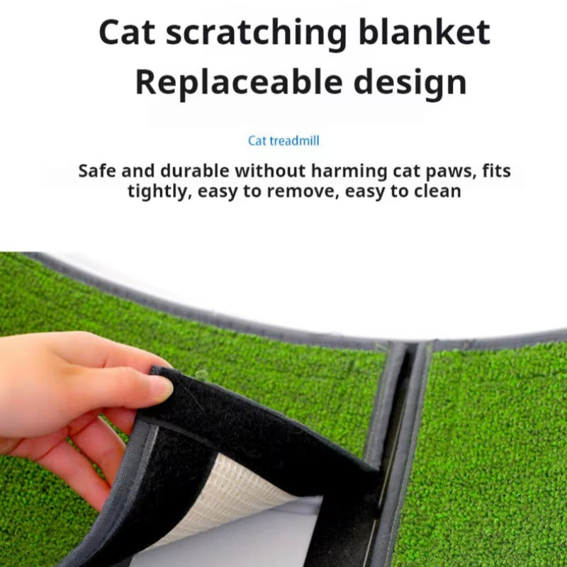 Pet Treadmill Fitness Exercise Silent Cat Climbing Frame Cat Toy Running Wheel