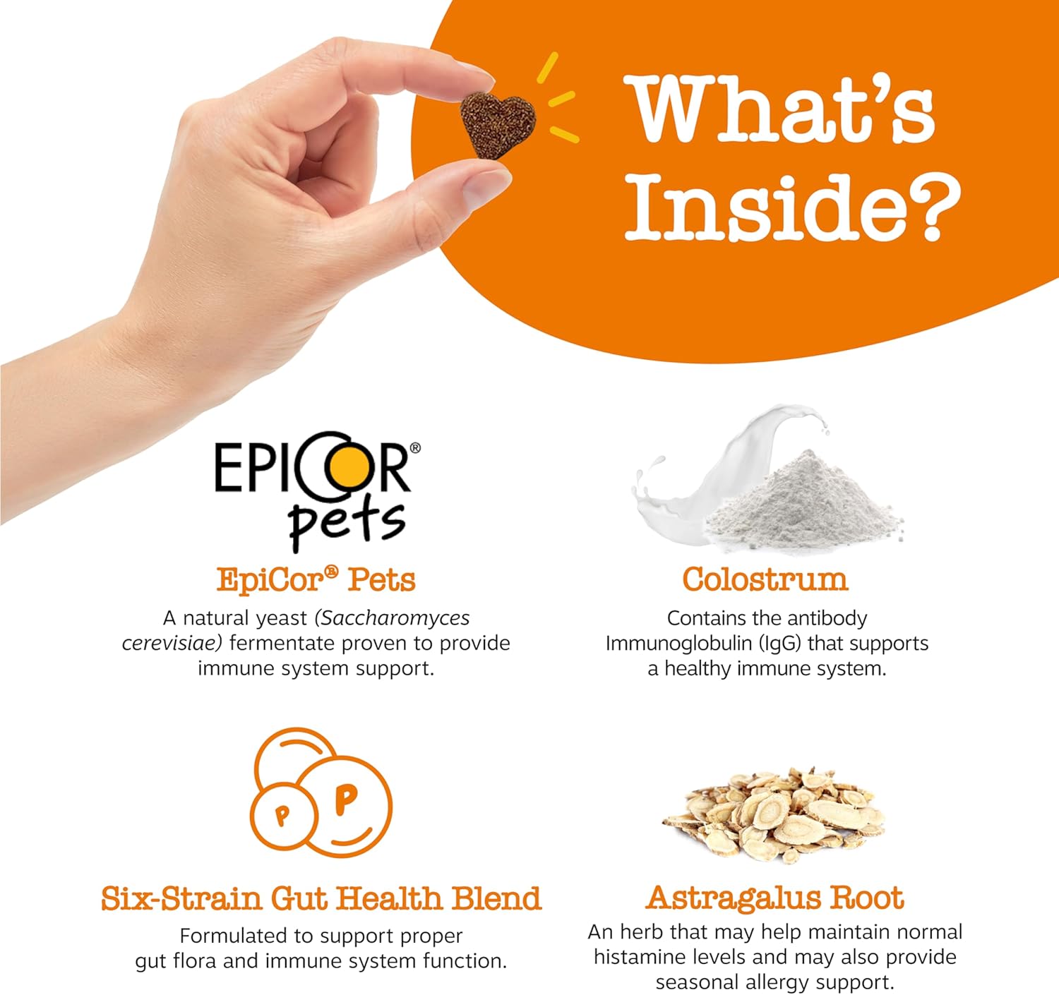 Dog Allergy Relief Chews - Itching Skin & Ear Relief - Probiotics for Allergies - 90 Count Lamb Flavor