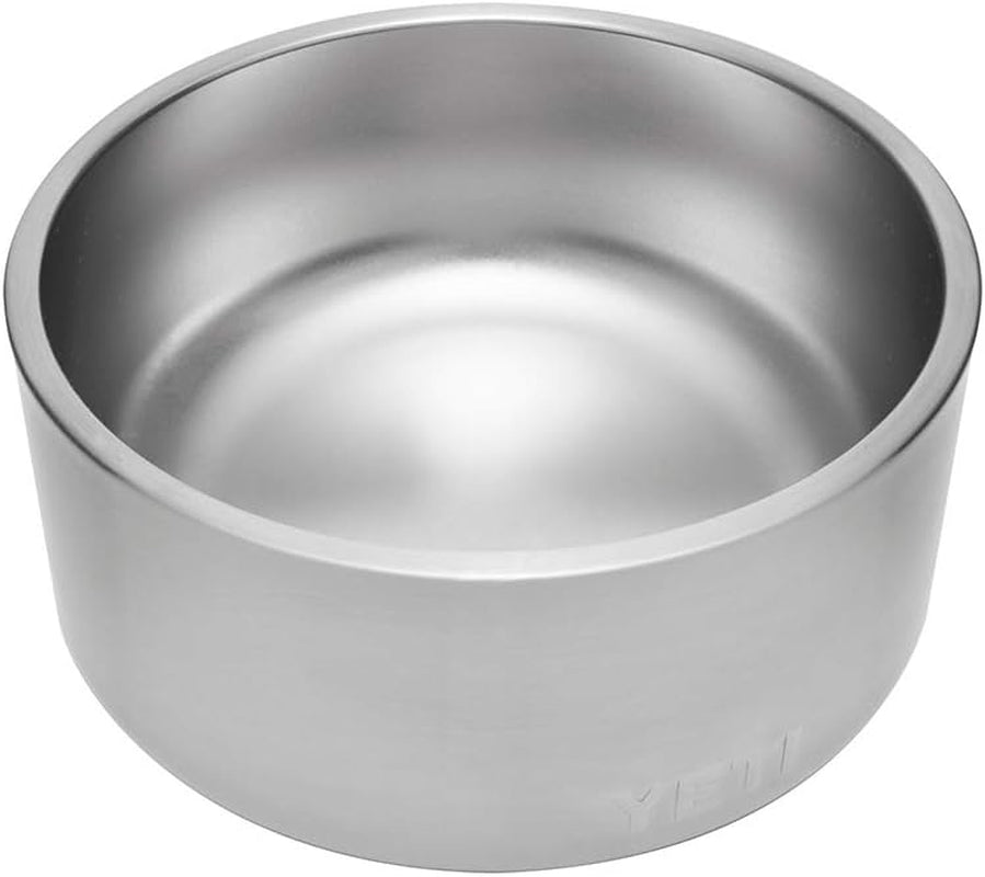 Boomer 8, Stainless Steel, Non-Slip Dog Bowl, Holds 64 Ounces