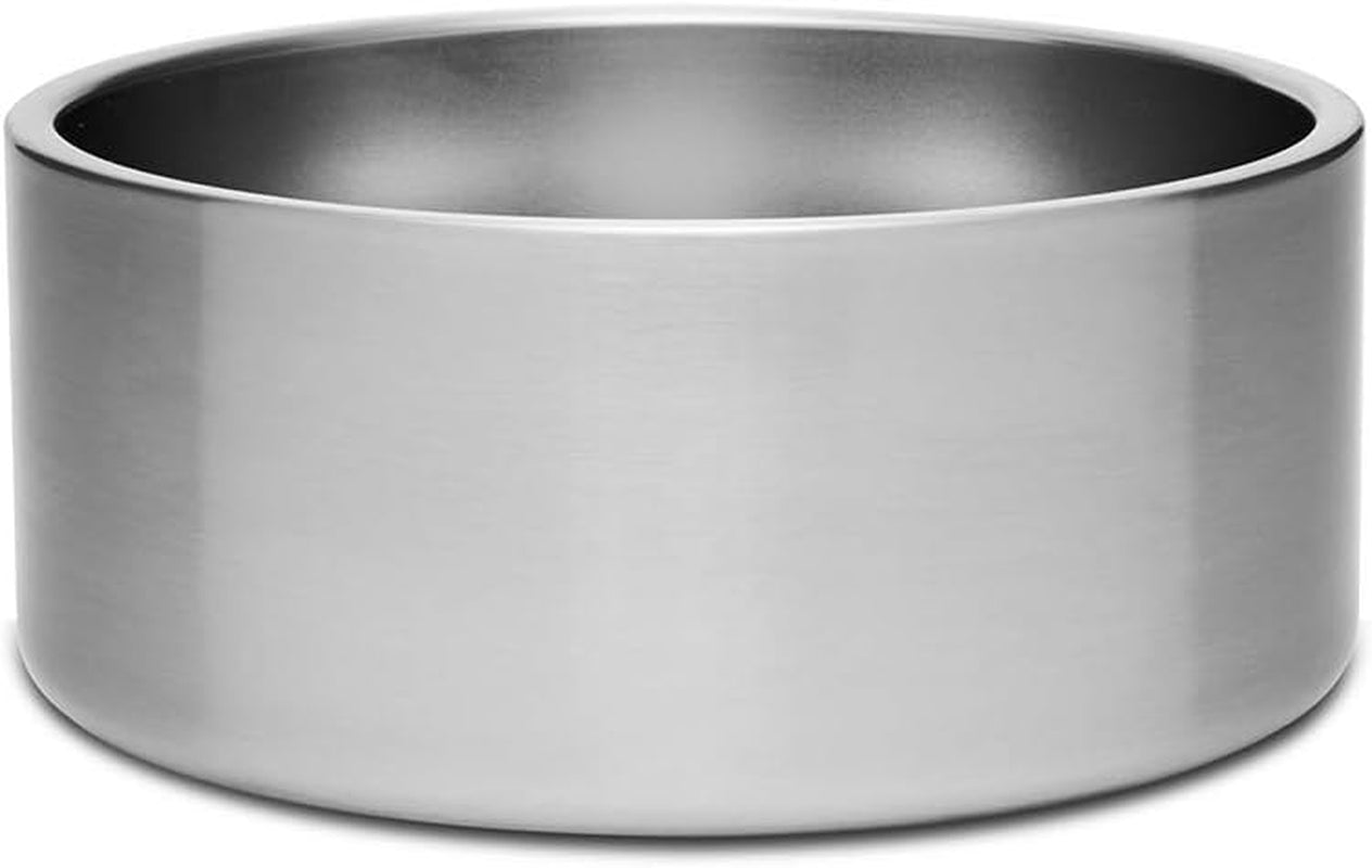 Boomer 8, Stainless Steel, Non-Slip Dog Bowl, Holds 64 Ounces